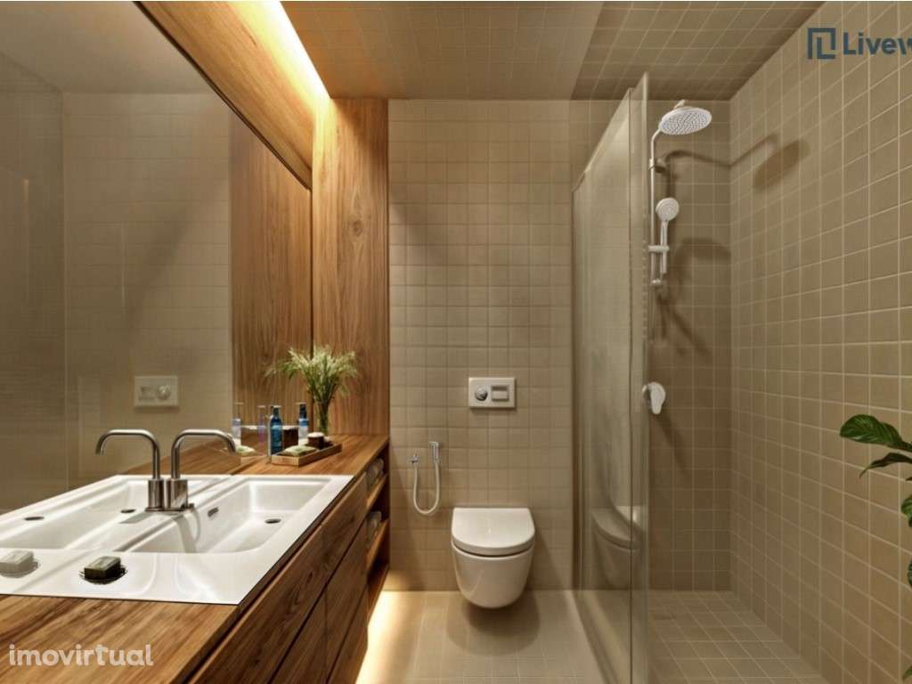 T2 de design com varanda | 96 m² | São Domingos de Benfica | Totalm... - Grande imagem: 5/15