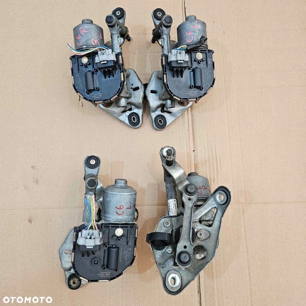 citroen c6 mechanizm silnik silniczek wycieraczek prawy lewy - 1