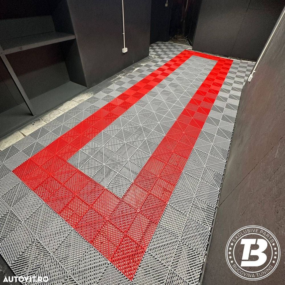 Pardoseala Modulara pentru Garaj Service Detailing - 10