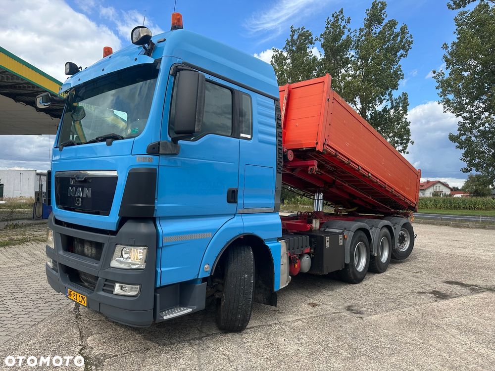 MAN TGX 35.480 8X4 WYWROTKA -LINOWIEC -MANUAL - 2