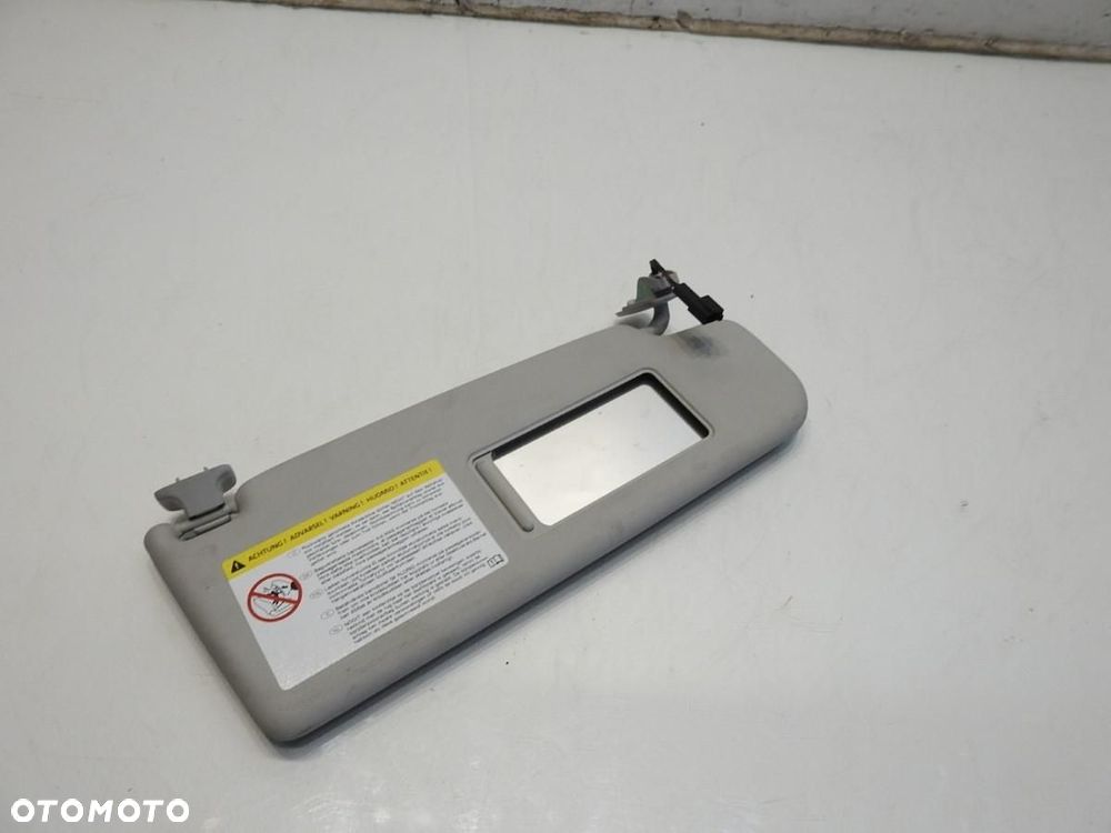 SŁONECZNIK OSŁONA PRAWA VW PASSAT B7 3C0857552L - 6