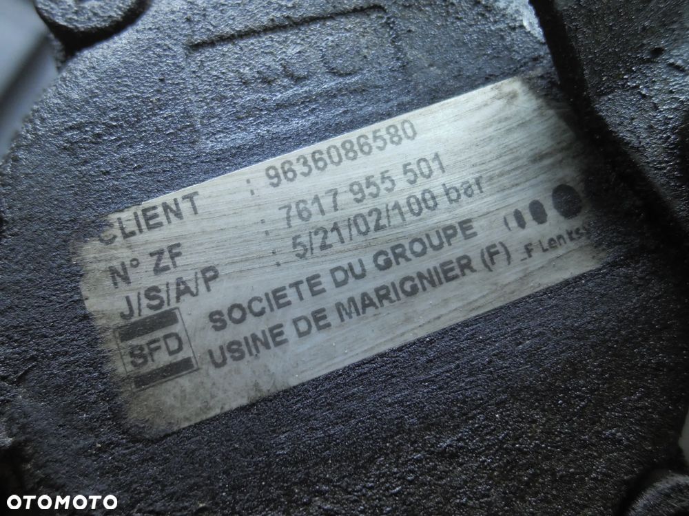 POMPA WSPOMAGANIA CITROEN C5 01- 1.8 2.0B 963608658 - 6