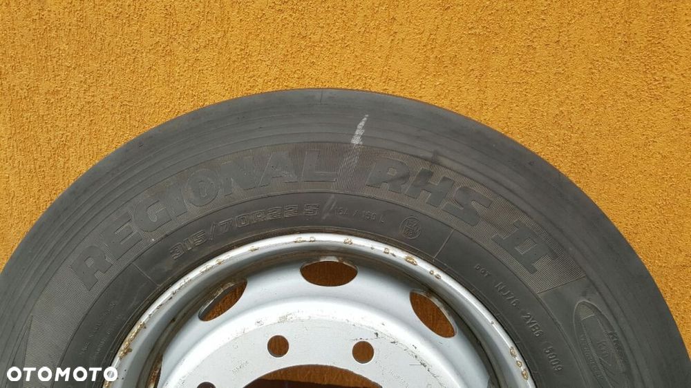 FELGA Z OPONA LETNIA GOODYEAR RHS II 315/70 R22,5 - 4