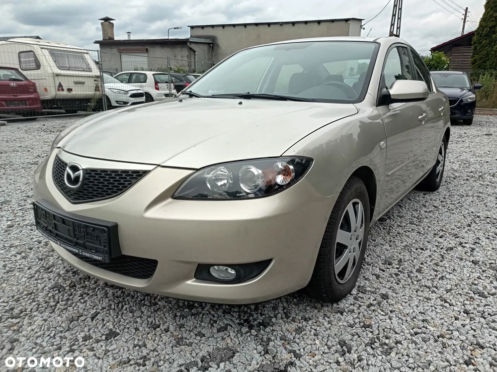 UWAGA ! 2007 MAZDA 3 SEDAN 1,6 BENZYNA 105PS 150TYS PRZEBIEG ! KLIMATRONIC PARKTRONIC I WLASCICIEL PL - 1