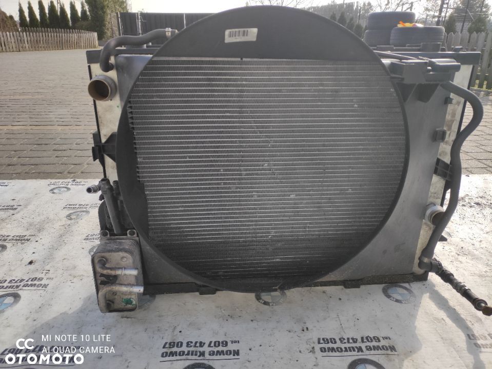 BMW E65 3.6i 4.4i V8 Benzyna Pas Przedni Chłodnice Komplet - 6