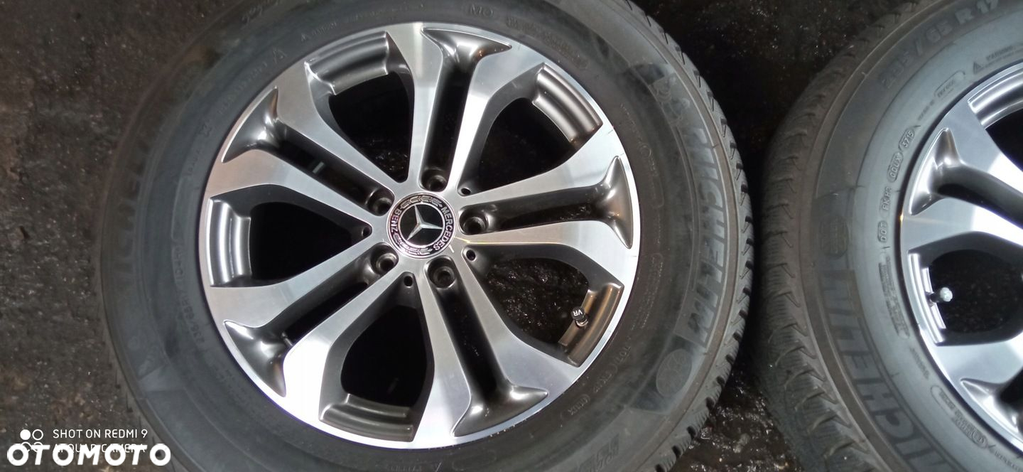 MERCEDES GLC KOŁA 17 ZIMOWE A2534010600 MICHELIN 7,8mm - 3