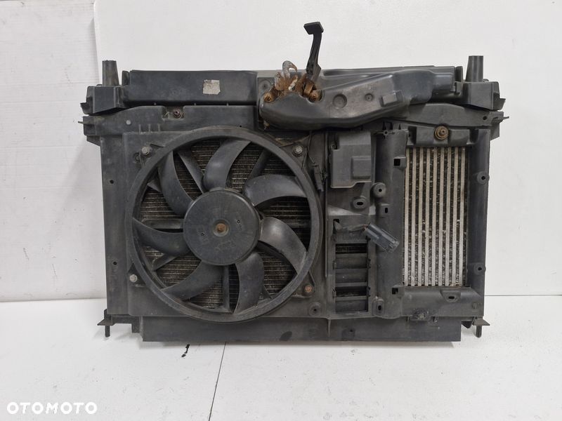 CITROEN DS5 2.0 HDI HYBRYDA WENTYLATOR CHŁODNICE WODY POWIETRZA INTERCOOLER 9686779380 9674720580 9680390580 - 8
