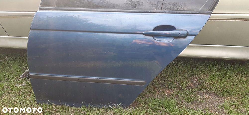 BMW E46 SEDAN DRZWI LEWY TYŁ LEWE TYLNE - 11