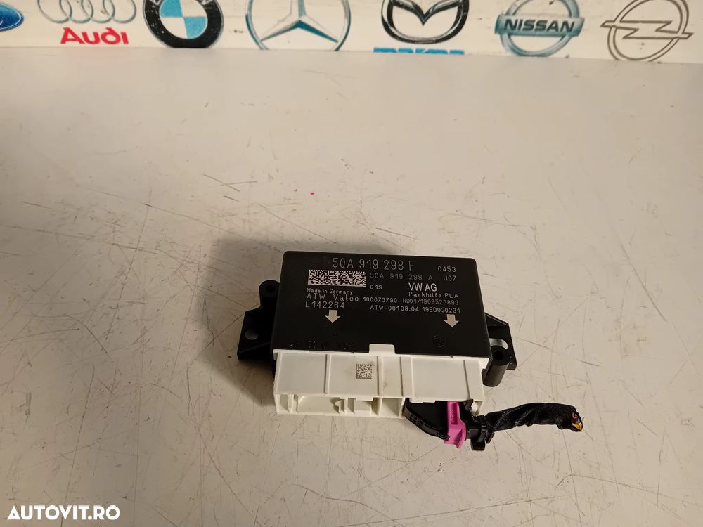 Modul Senzori Parcare Vw Passat B8 Arteon Cod 5QA919298F An 2015-2020 Motor DFG - 5