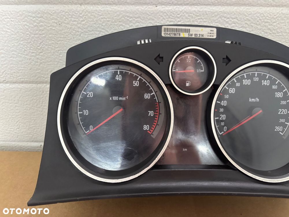 OPEL ASTRA H LICZNIK ZEGARY 1.6 13142786 - 3