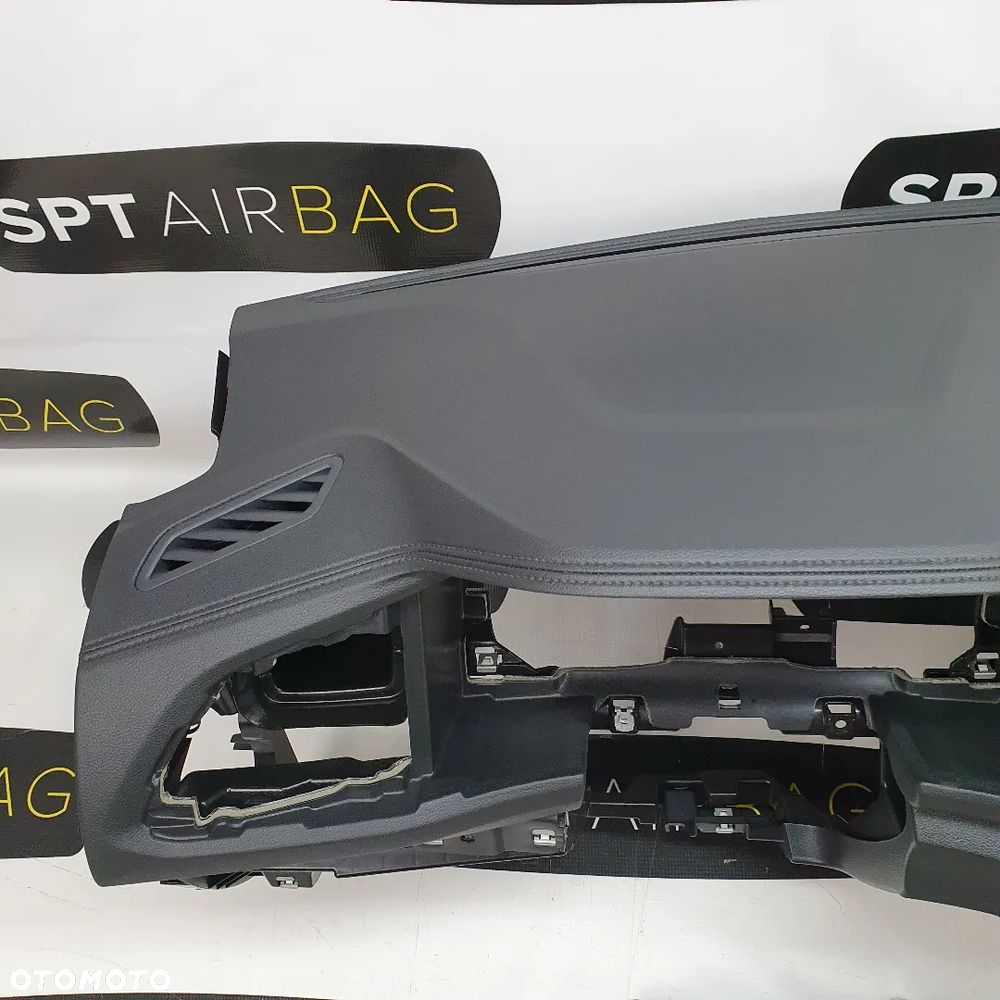 VW T-ROC T ROC DESKA ROZDZIELCZA KONSOLA KOKPIT PULPIT PODUSZKI AIRBAG AIR BAG PASY KIT SET - 2