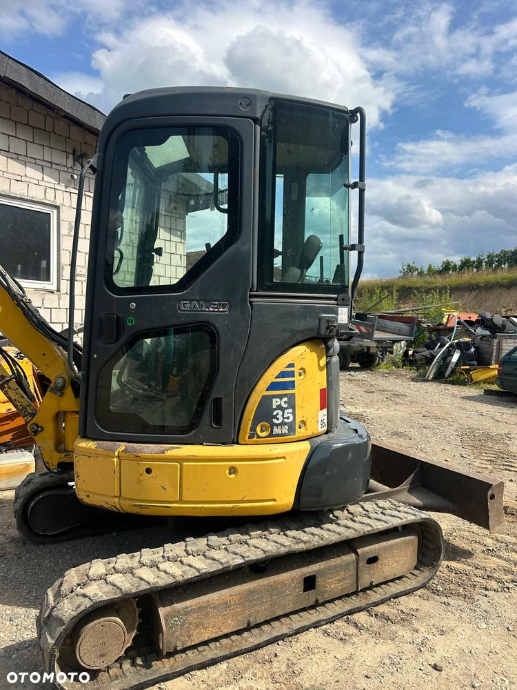 Komatsu Minikoparka Gąsienicowa KOMATSU PC35 PC35MR-2 Waga 3,9 Tony Osprzęt - 3