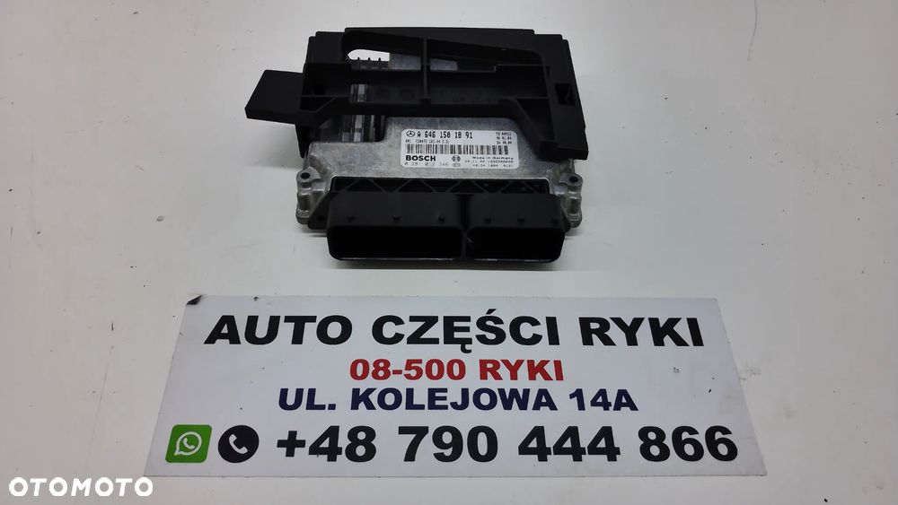 Mercedes W211 2.2 CDI Komputer Sterownik EKU 0281012346 - 1