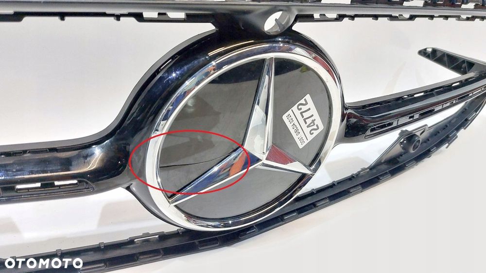 atrapa grill ramka znaczek mercedes cla w118 c118 lift amg a1188883800 - 5