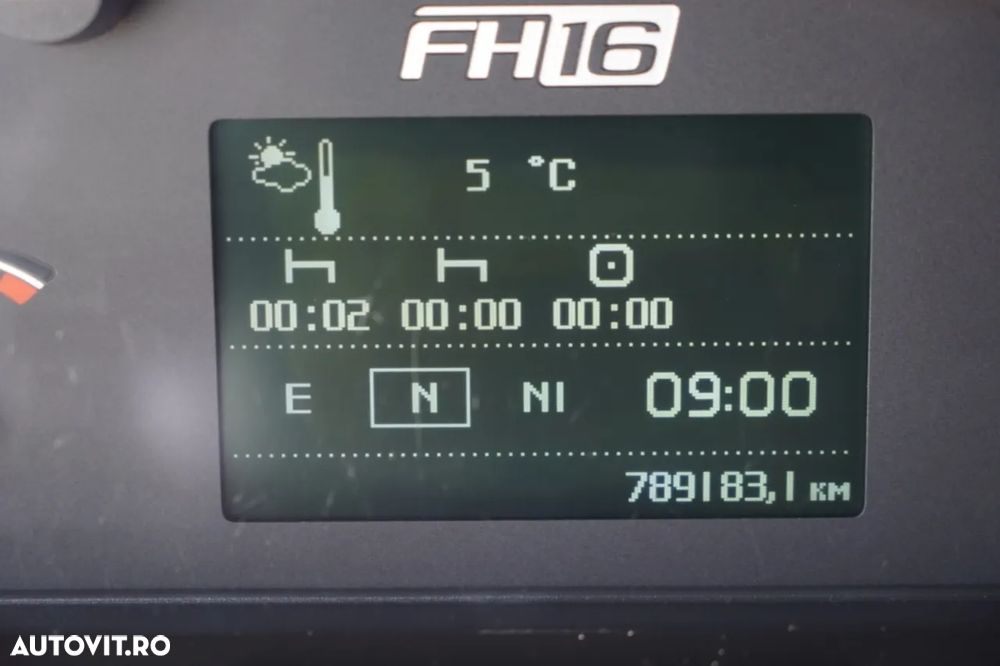 Volvo FH16 / 700 / 6x4 / SISTEM HIDRAULIC / RETARDER / TRACTOR CU 3 AXE / MASĂ PUTERNICĂ 120 T - 39