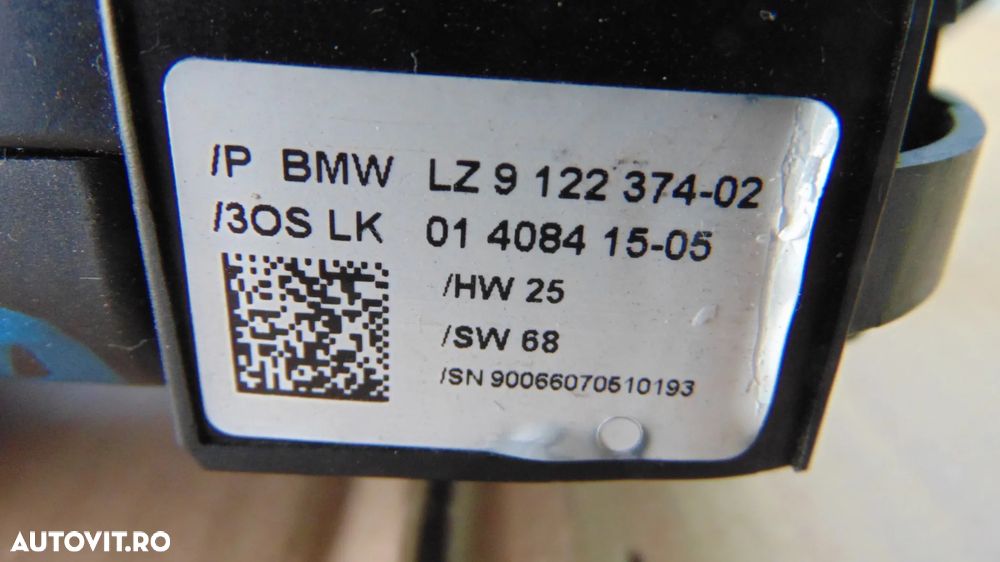 Maneta semnalizare,pilot,stergatoare,banda volan BMW X5 E70 an 2007 cod 912237402 - 3
