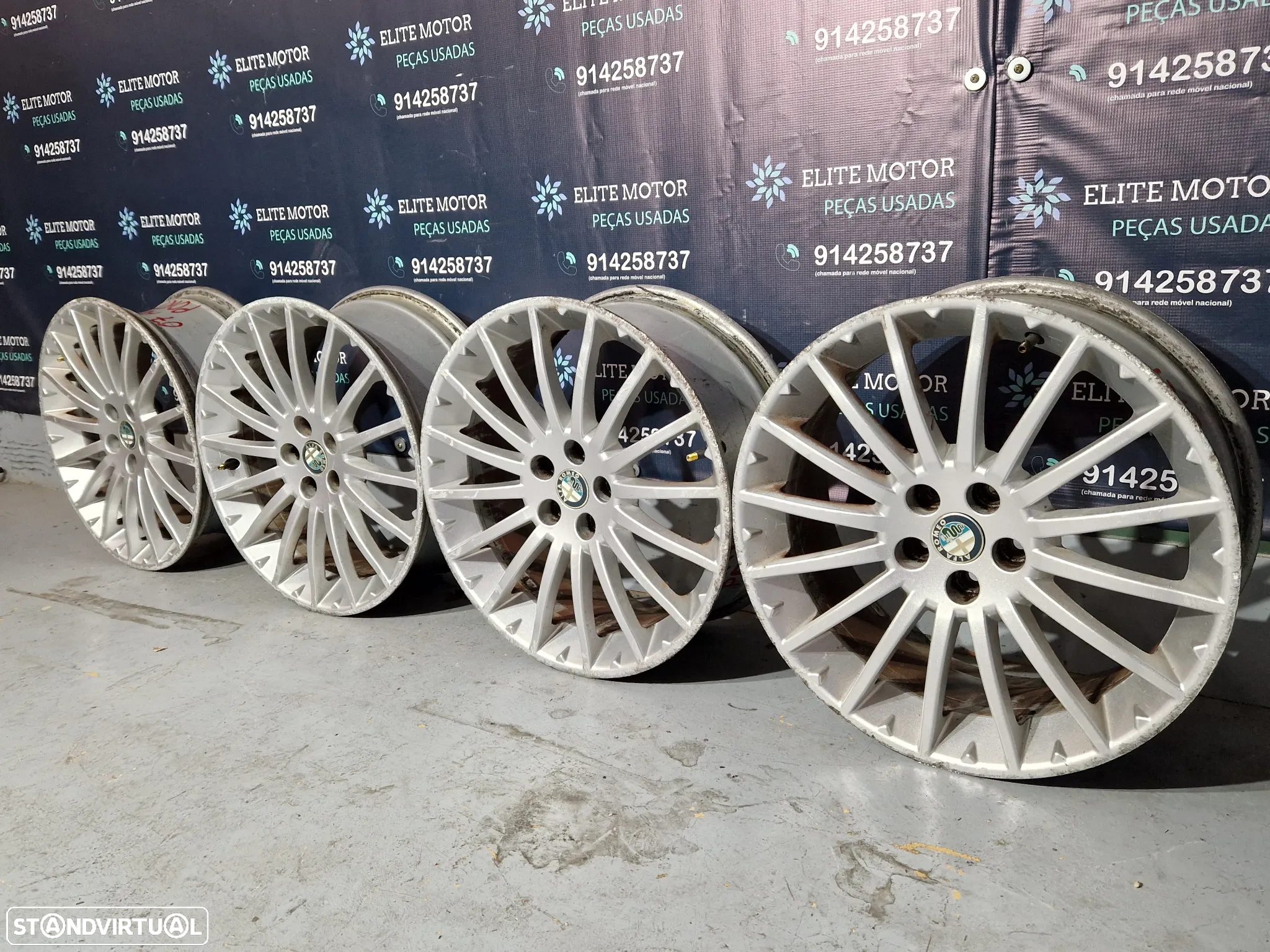 Jantes usadas ALFA ROMEO GT 1.9 JTD 17" 5X98 - 3