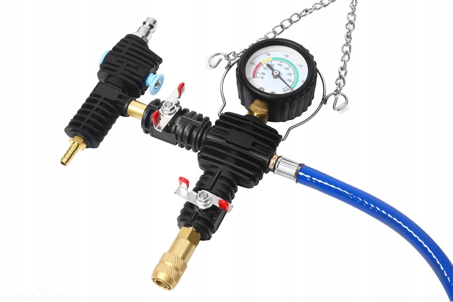 KD ZESTAW TESTER MIERNIK SZCZELNOŚCI UKŁADU CHŁODZENIA 27el.WALIZKA KD12501 - 12