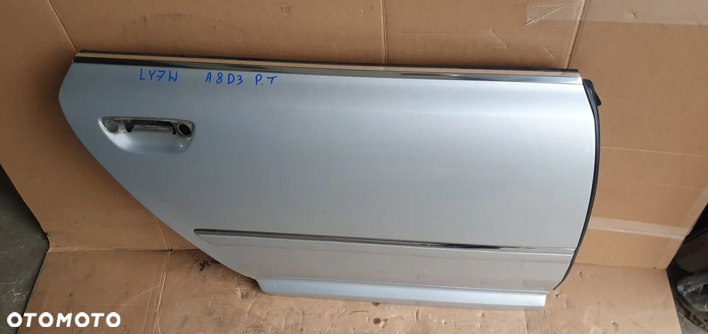 Drzwi prawy tył tylne prawe Audi A8 D3 LA7W - 2