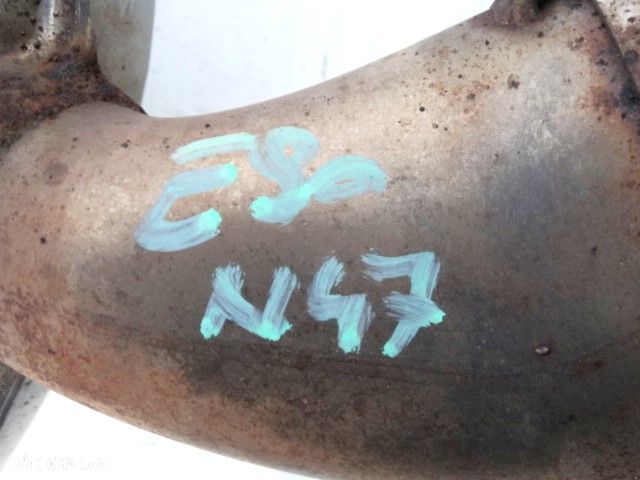 BMW 3 E90 E91 N47 316d 318d 320d Tłumik Wydech Katalizator Komplet Oryginał Środkowy Tylny  7793620  7793237 - 5