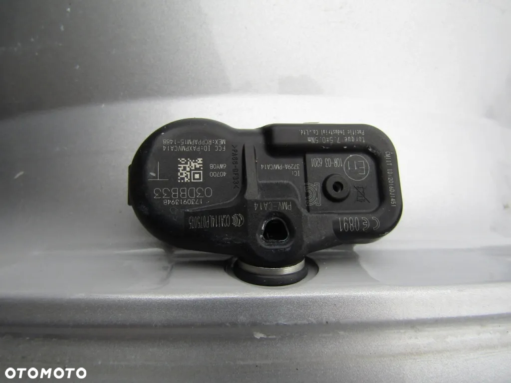 4x Felgi 16 Nissan Qashqai II Juke X-TRAIL Pulsar Leaf ET40 + czujniki TPMS - 17