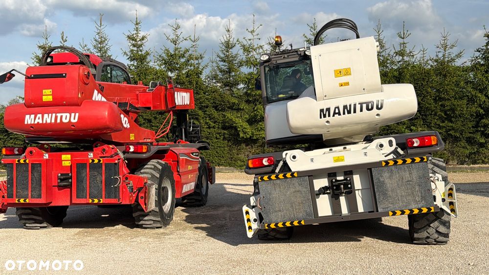 Manitou Ładowarka teleskopowa Manitou Mrt 2150 + Privilage Roto obrotowa 360 Pilot sterowanie radiowe Kosz Widły 2016/17 1840 2550 2540 silnik Mercedes 2150+ Merlo - 6
