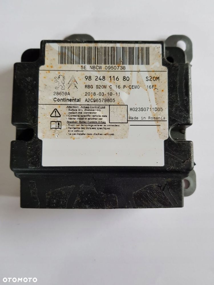 sensor airbag do opel grandland x - 1