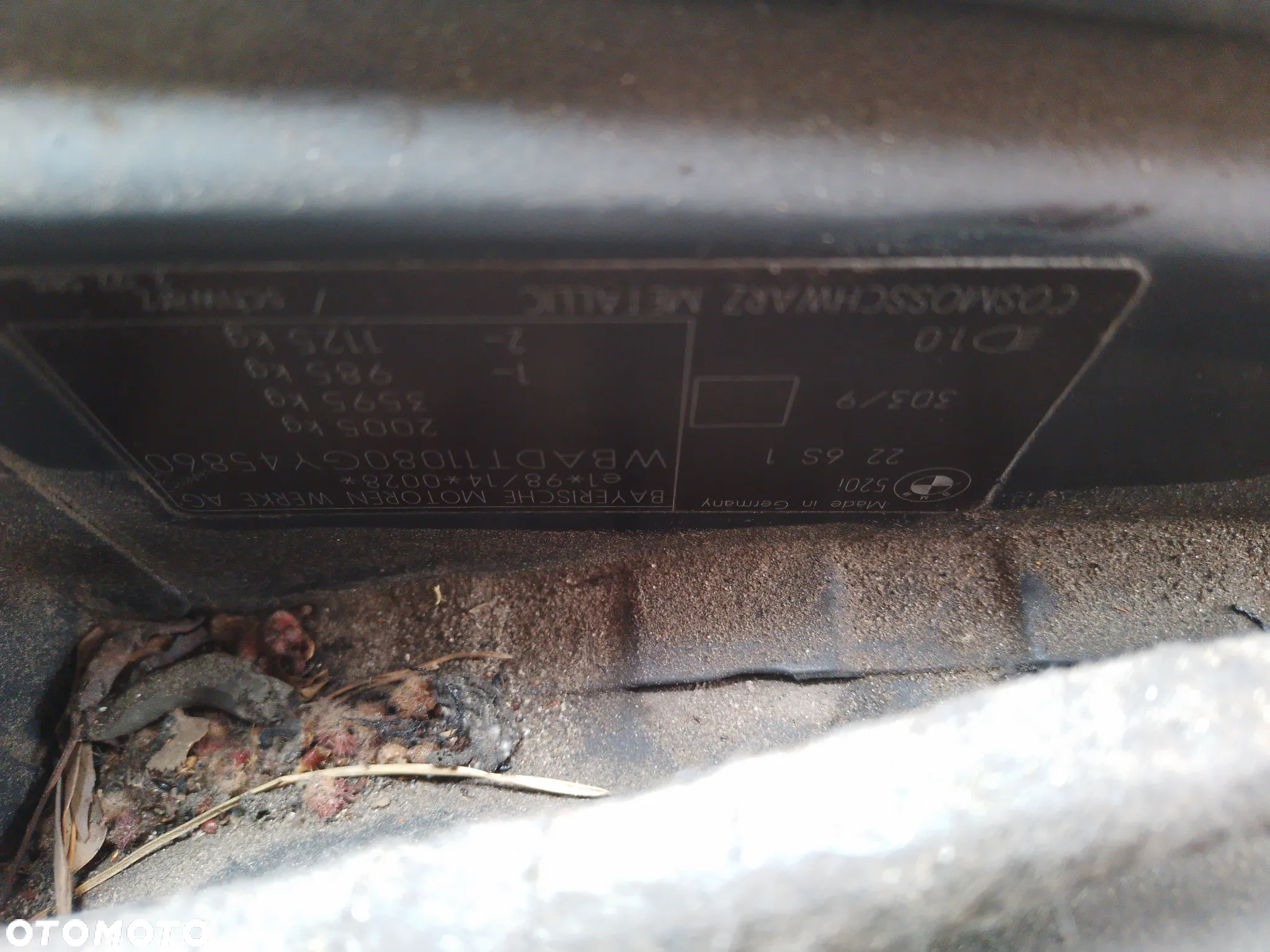 BMW E39 LIFT 00-03 520I ALTERNATOR - 35