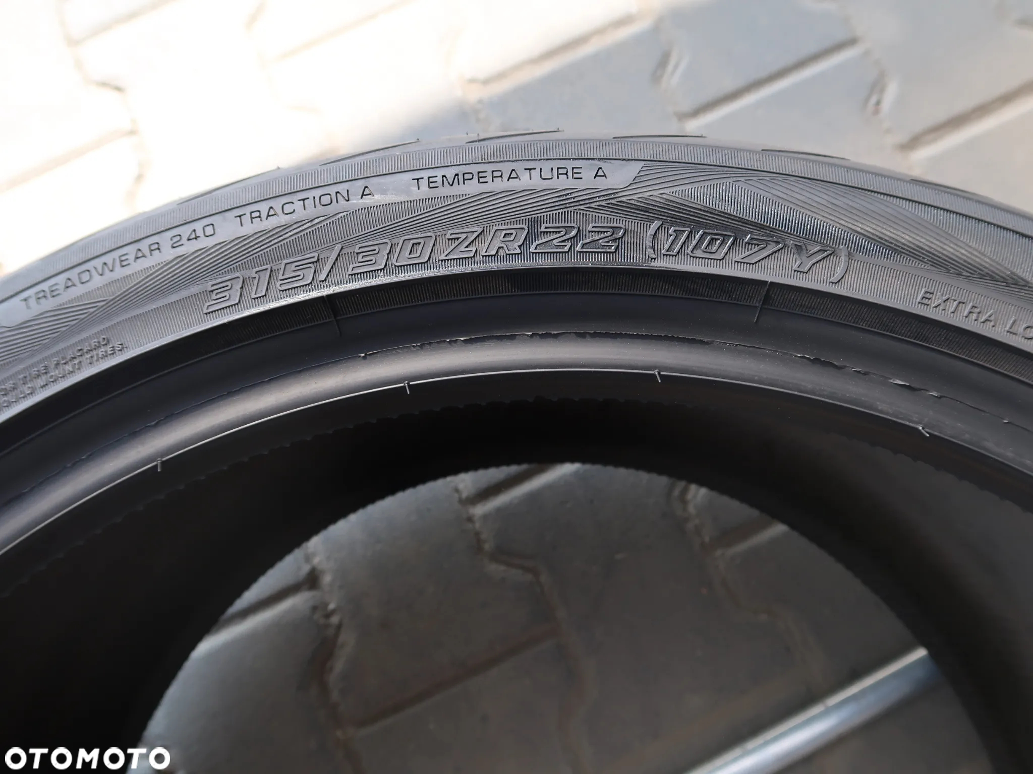 YOKOHAMA 315/30ZR22 PORSCHE 2 SZT - 5