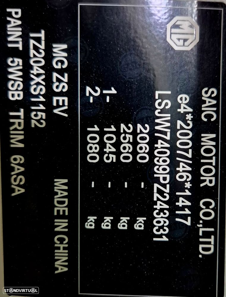 MG ZS EV 50.3 kWh Luxury - 10