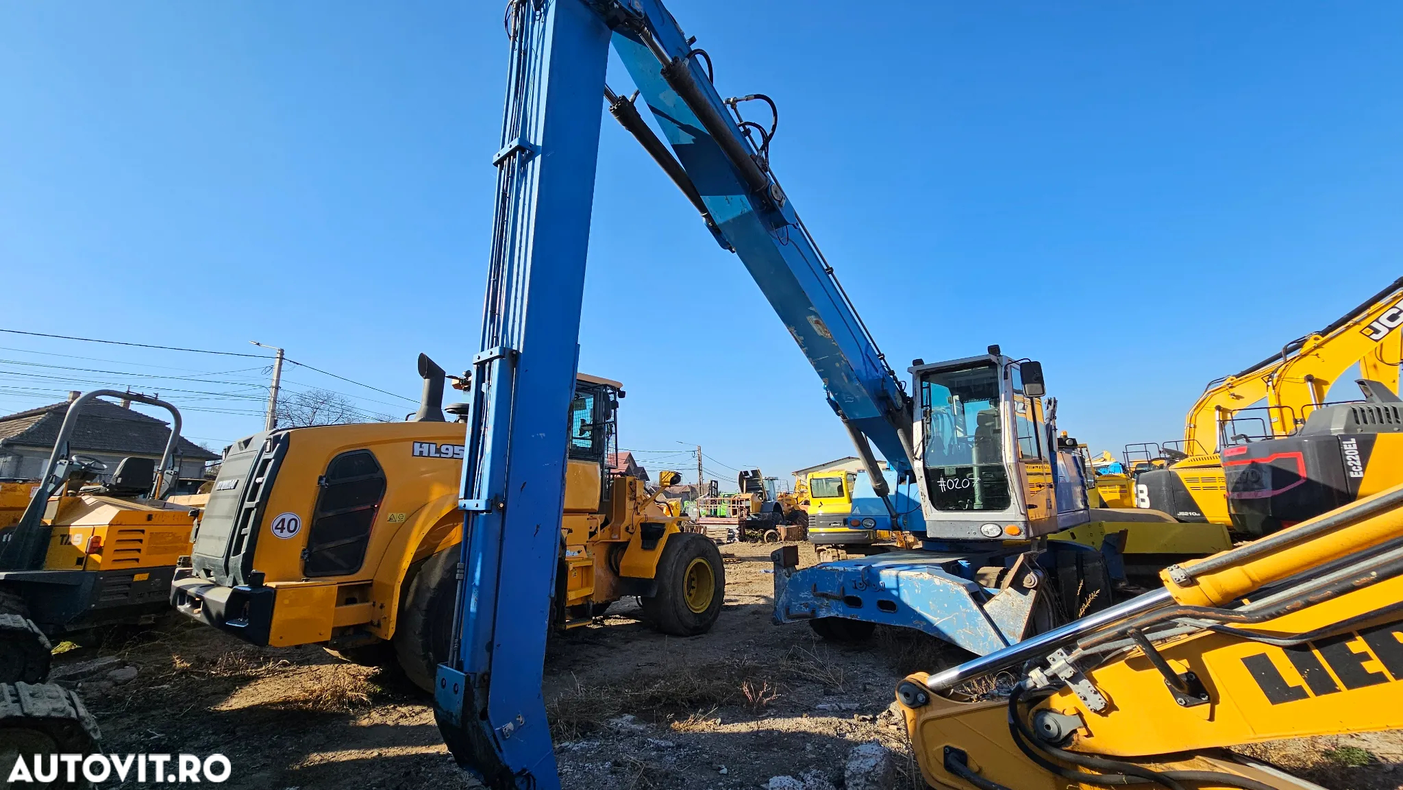 Fuchs MHL 335 Terex Excavator pe roti - 11