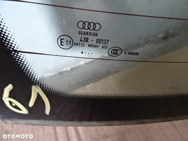SZYBA TYŁ TYLNA AUDI A6 C6 SEDAN NR61 - 5