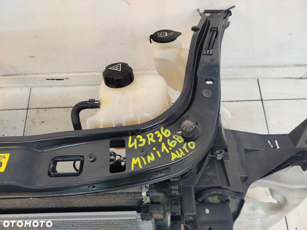 mini r57 09r- pas przedni chłodnice komplet 1.6 benzyna automat - 12