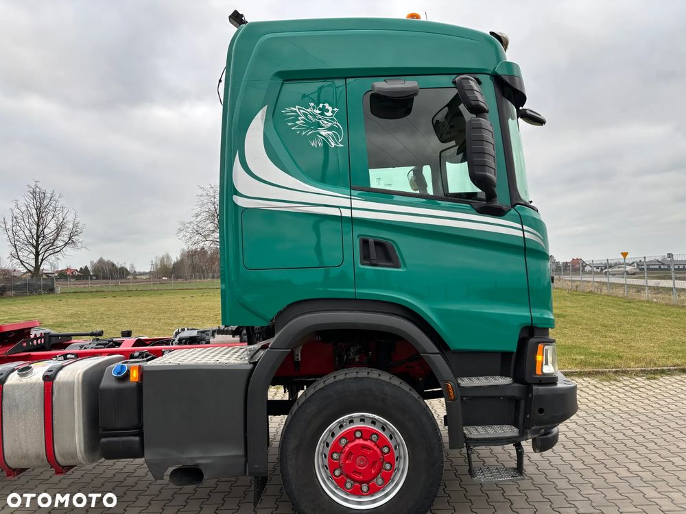 Scania G 500 XT  4x4 stały napęd , hydraulika do wywrotu, na poduszkach , stan TOP , sprowadzona z Niemiec, serwisowana , - 9