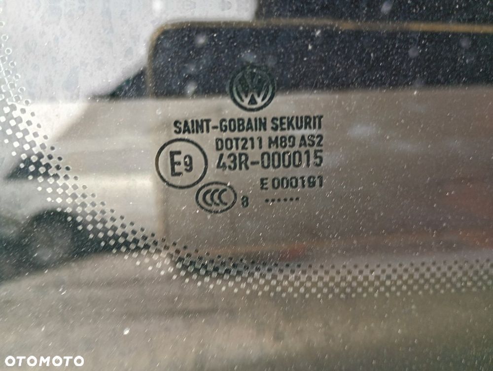 szyba karoseryjna tylna prawa tył vw caravelle transporter t5 2008r krótki 7H1845332AQ - 3