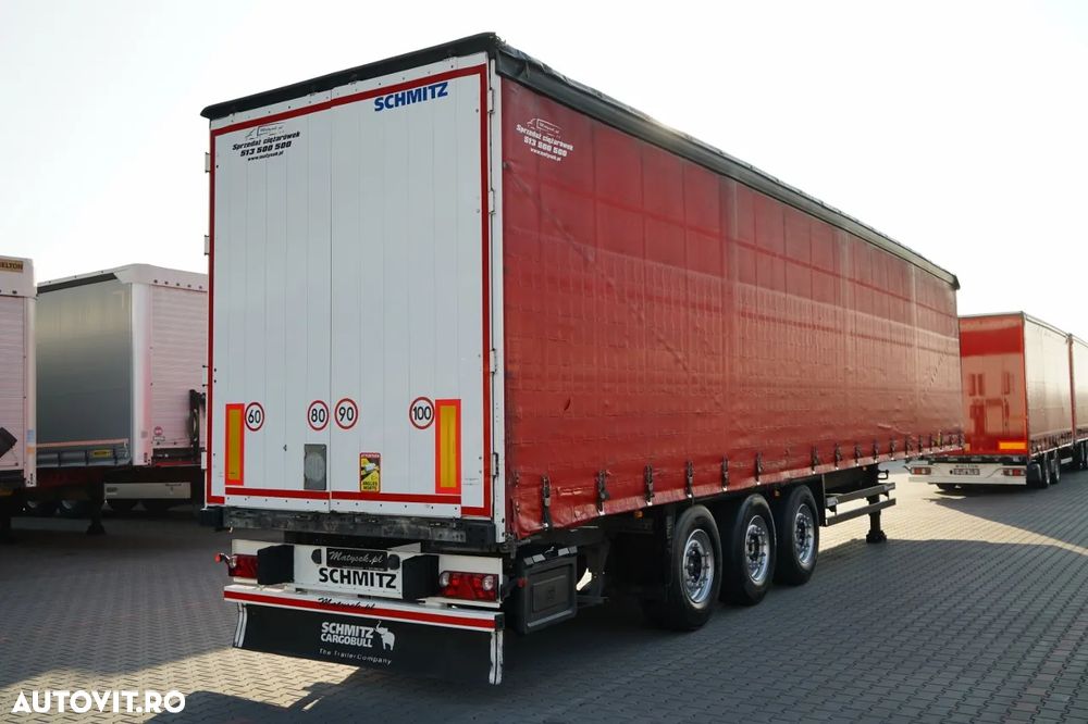 Schmitz Cargobull / CORTINĂ / STANDARD / PRELATĂ ARMATĂ / IMPORTAT - 5