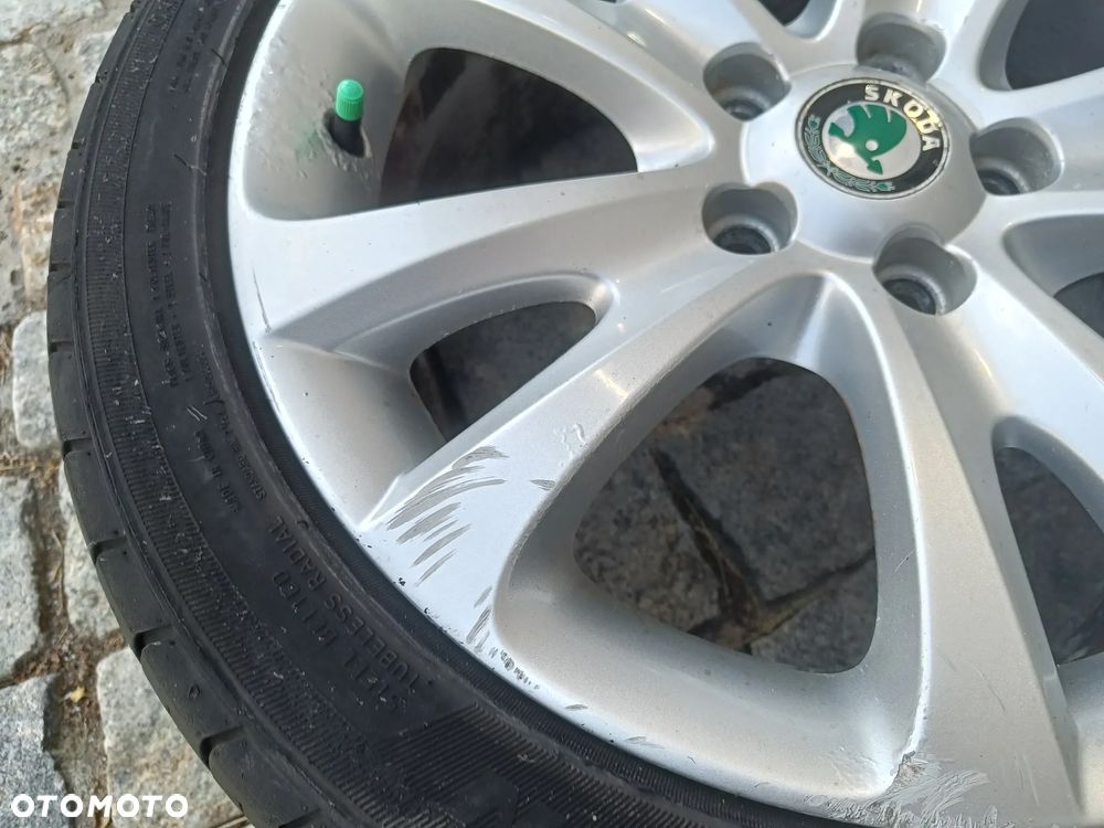 Felgi Aluminiowe 17 Skoda Superb 2 II 5x112 ET49 3T0601025D Koła Seat Audi VW 7,5Jx17H2 - 19