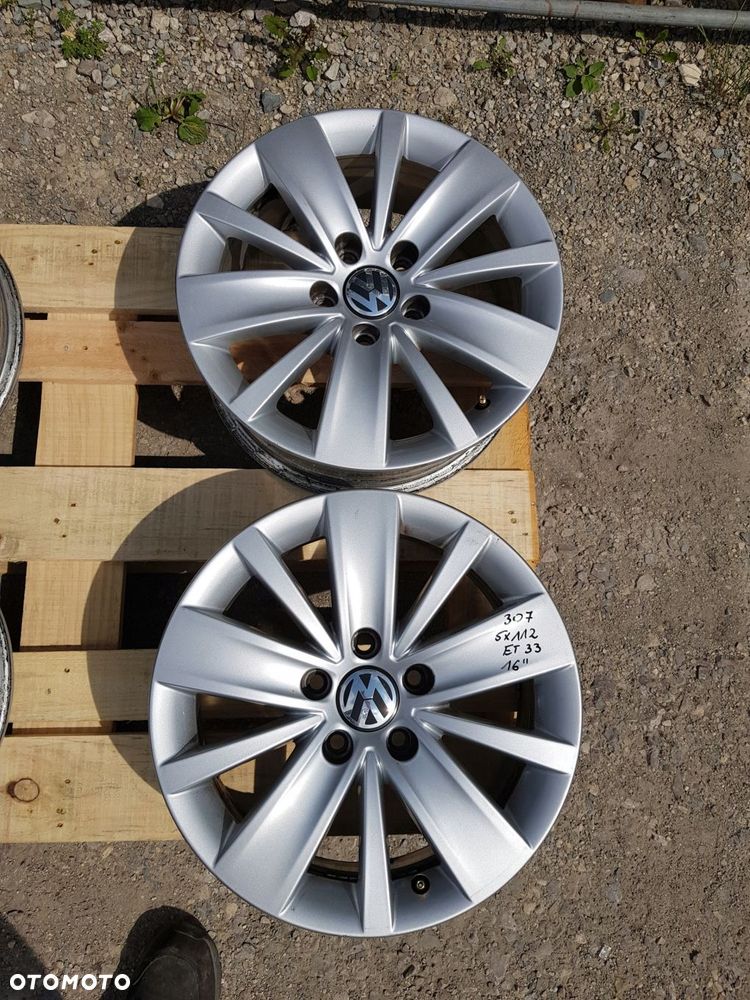 alufelgi 7n0601025a vw sharan 6.5'' x 16'' 5x112 et33 - 3