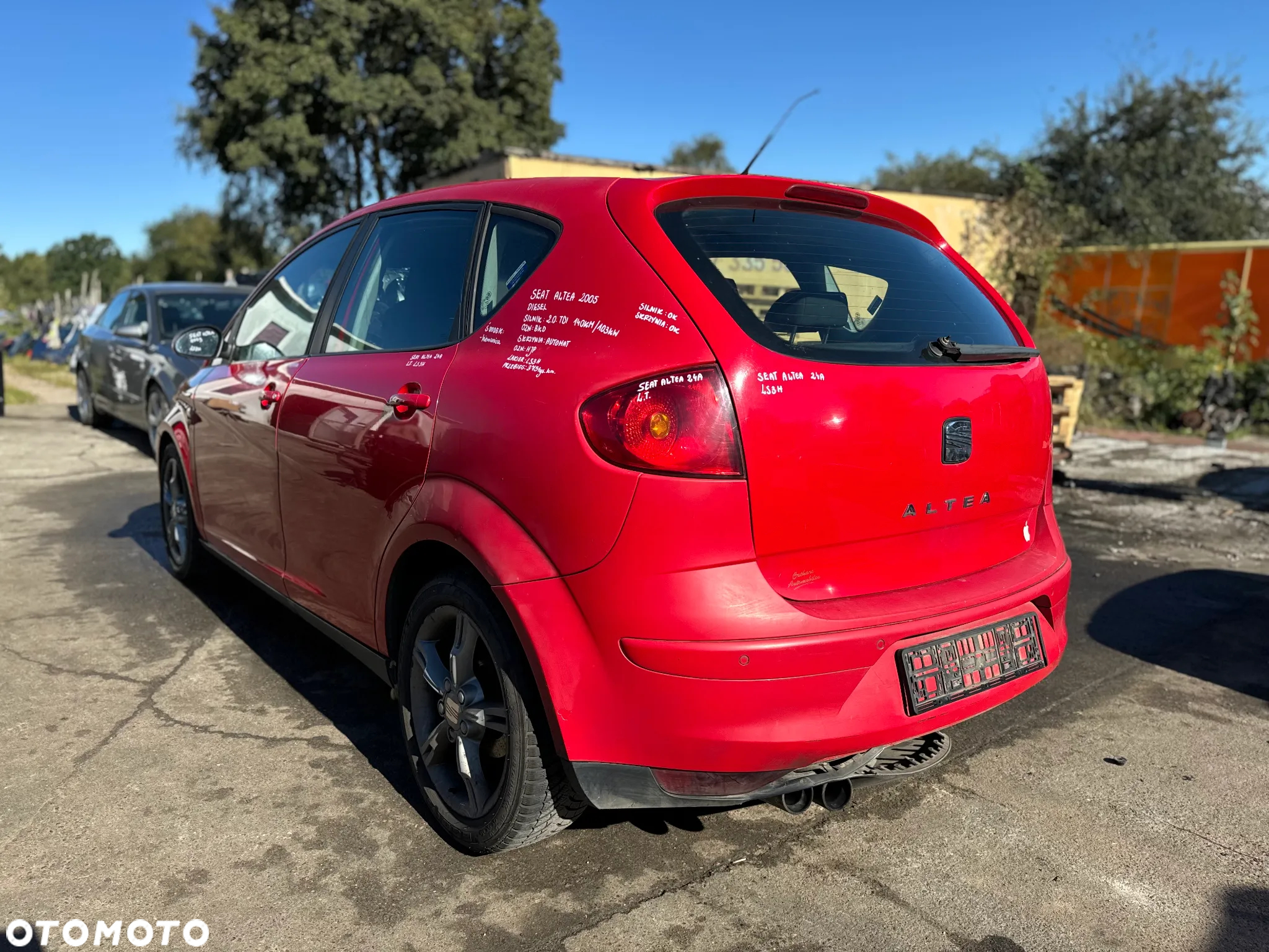 SEAT ALTEA 2005 2.0 TDI LS3H NA CZĘŚCI - 2