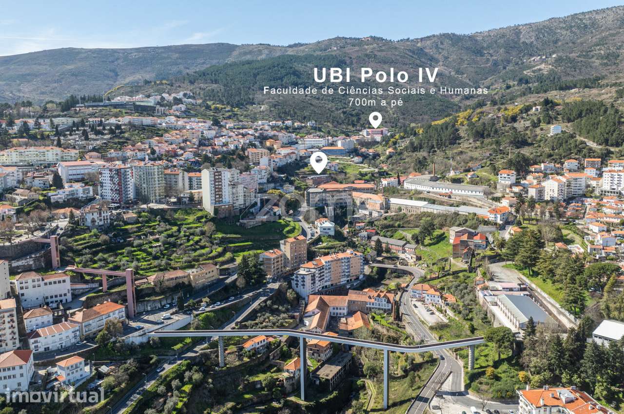 Apartamento T1 novo na Covilhã | Fração AM - Grande imagem: 2/31