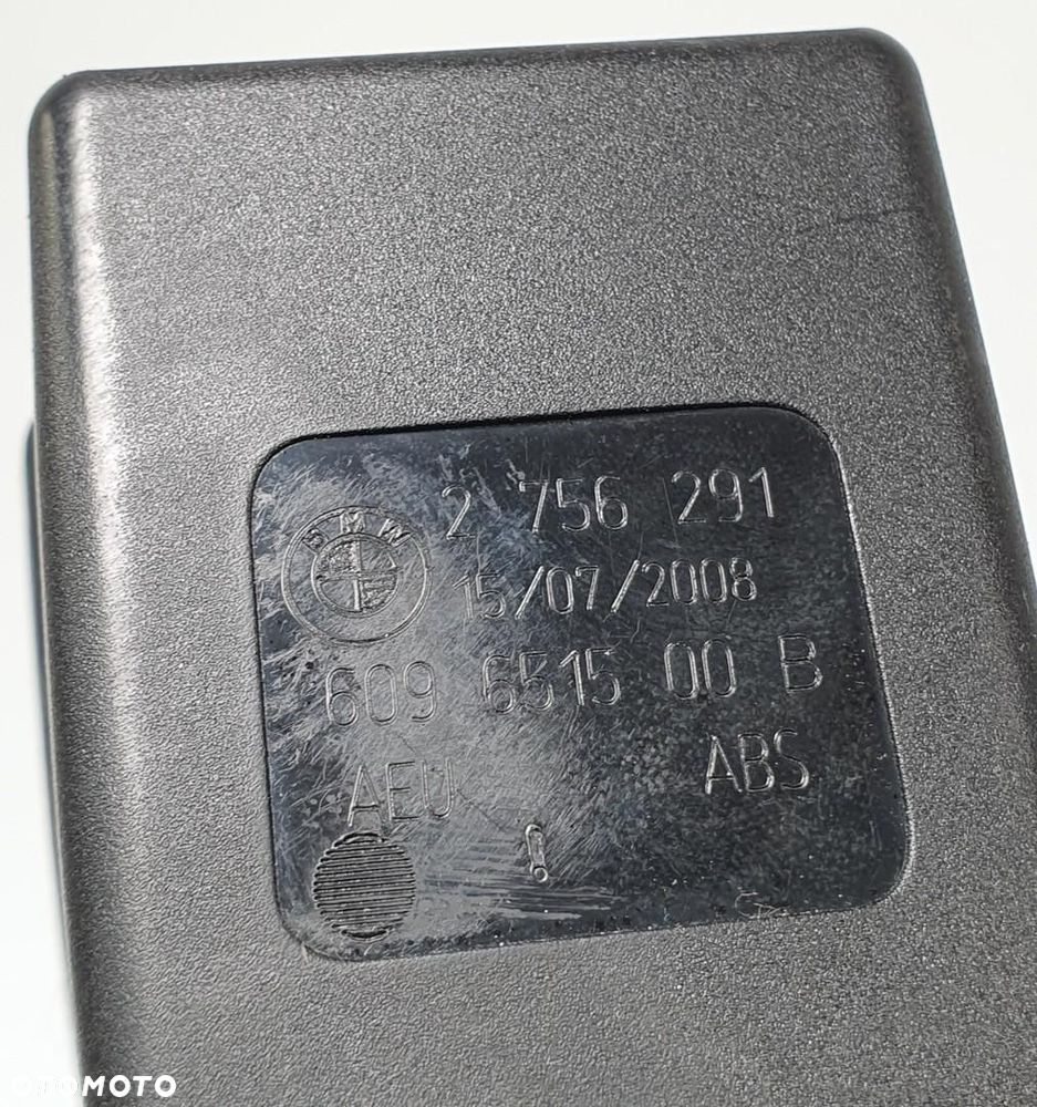 ZAPINKA PASA ŚRODKOWY TYŁ MINI COOPER R56 2756291 609651500B - 4