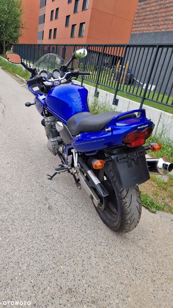 Suzuki Bandit GSF 600 S wszystkie części: lampa,rama,kierownica,owiewka,zaciski hamulcowe,alternator,tarcze hamulcowe, kolektor wydechowy. - 13