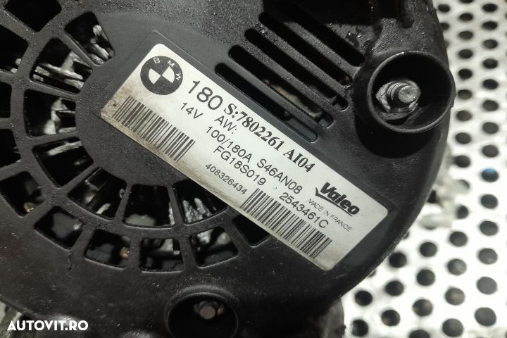 Alternator 7802261 7802261 BMW Seria 3 E90 [2004 - 2010] Sedan 318d M - 4