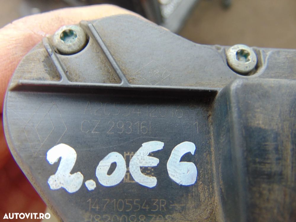 Supapa EGR Renault Master 2.3 Opel Movano Nissan X Trail 2.0 t32 Koleos Laguna cod 147105543r - 5