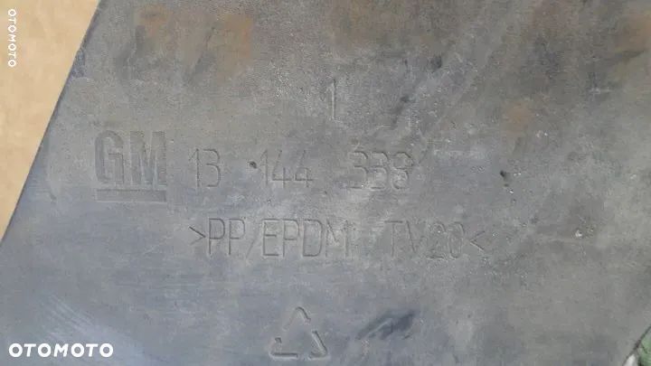 OPEL ZAFIRA B OSŁONA PŁYTA ZDERZAKA POD ZDERZAK PRZÓD - 3