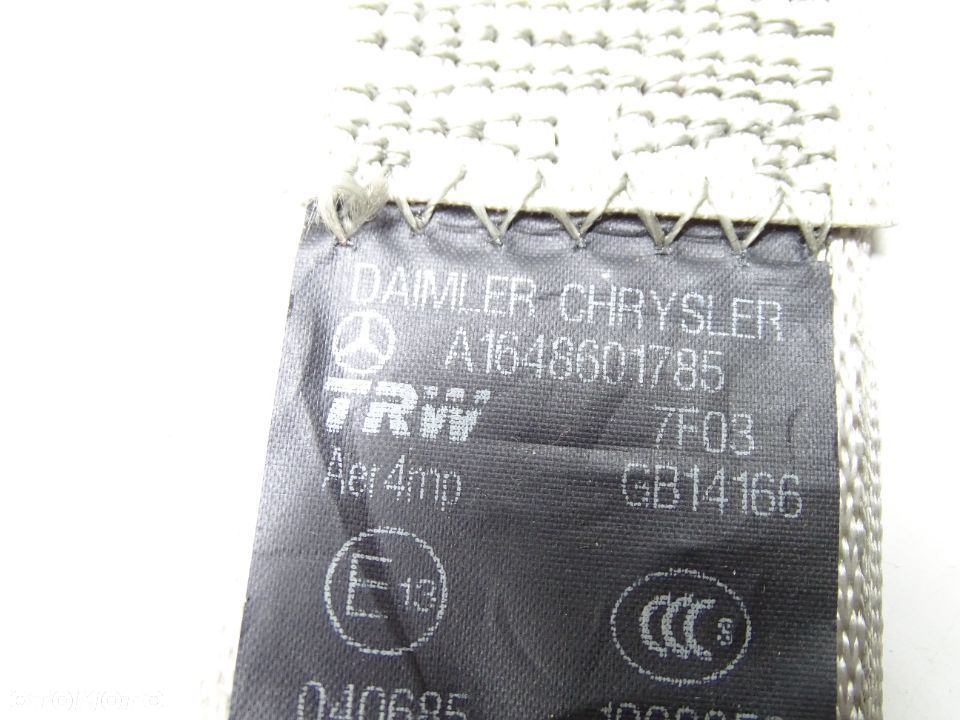 Mercedes ML W164 Pas bezpieczenstwa lewy tyl 1648601785 - 4