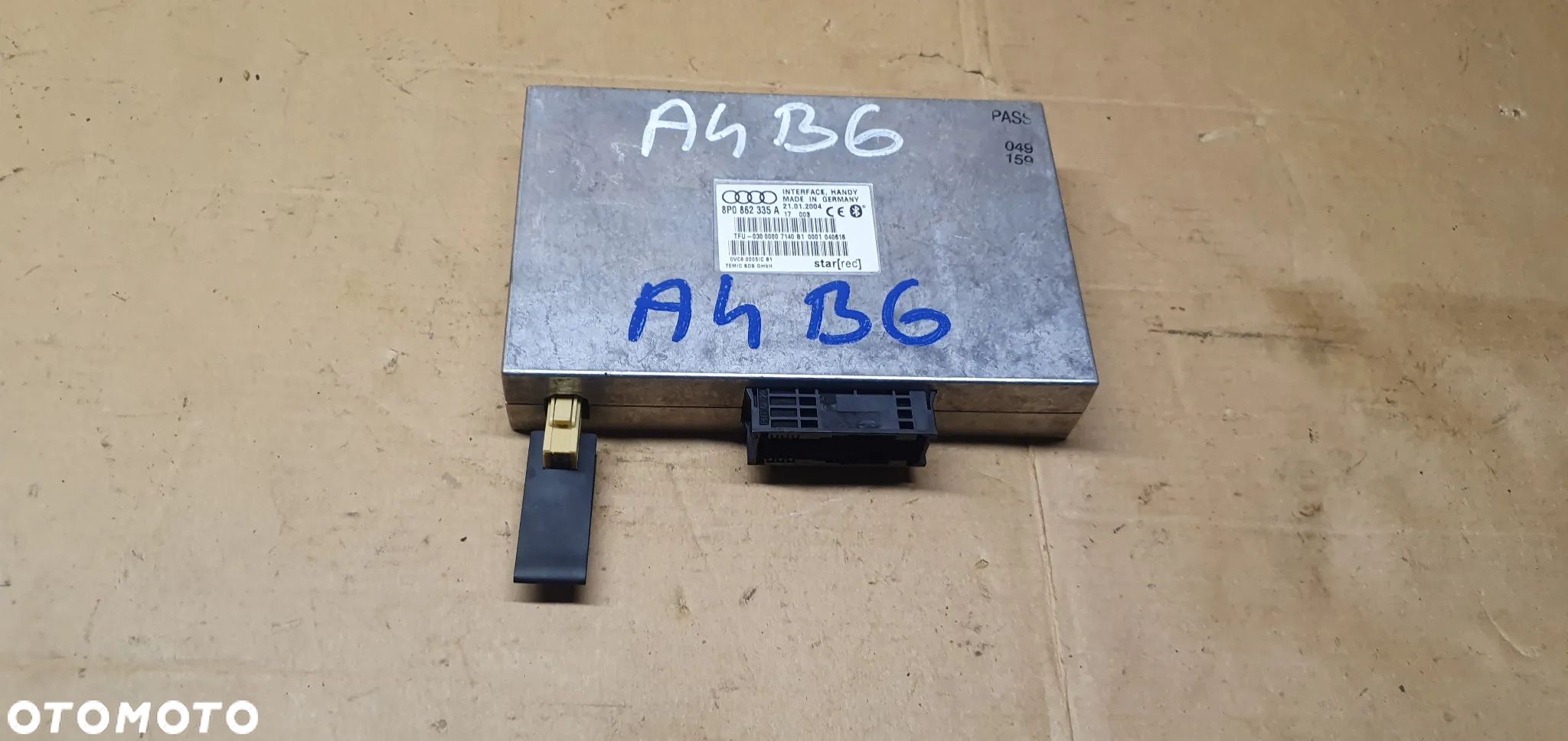 Moduł sterownik bluetooth Audi A4 B6 8P0862335A - 1