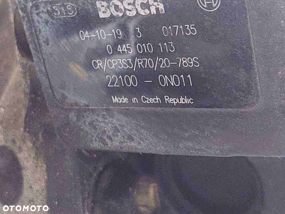 SILNIK POMPA WTRYSKI TURBO YARIS I 1.4 D4D 1ND-TV 23670-0N020 22100-0N011 - 10