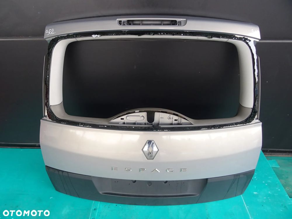 KLAPA TYŁ TYLNA POKRYWA BAGAŻNIKA RENAULT ESPACE IV 02-06 NR362 - 2