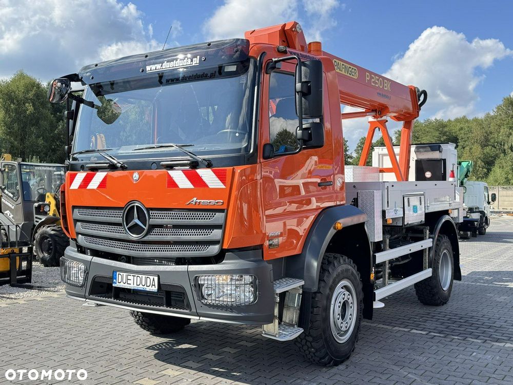 Mercedes-Benz Atego 818 E6 4x4 Zwyżka PALFINGER P250 BK Podnośnik Koszowy - 17